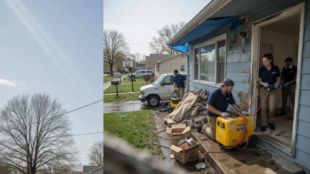 Basement Flood Cleanup in Danbury, NE near me